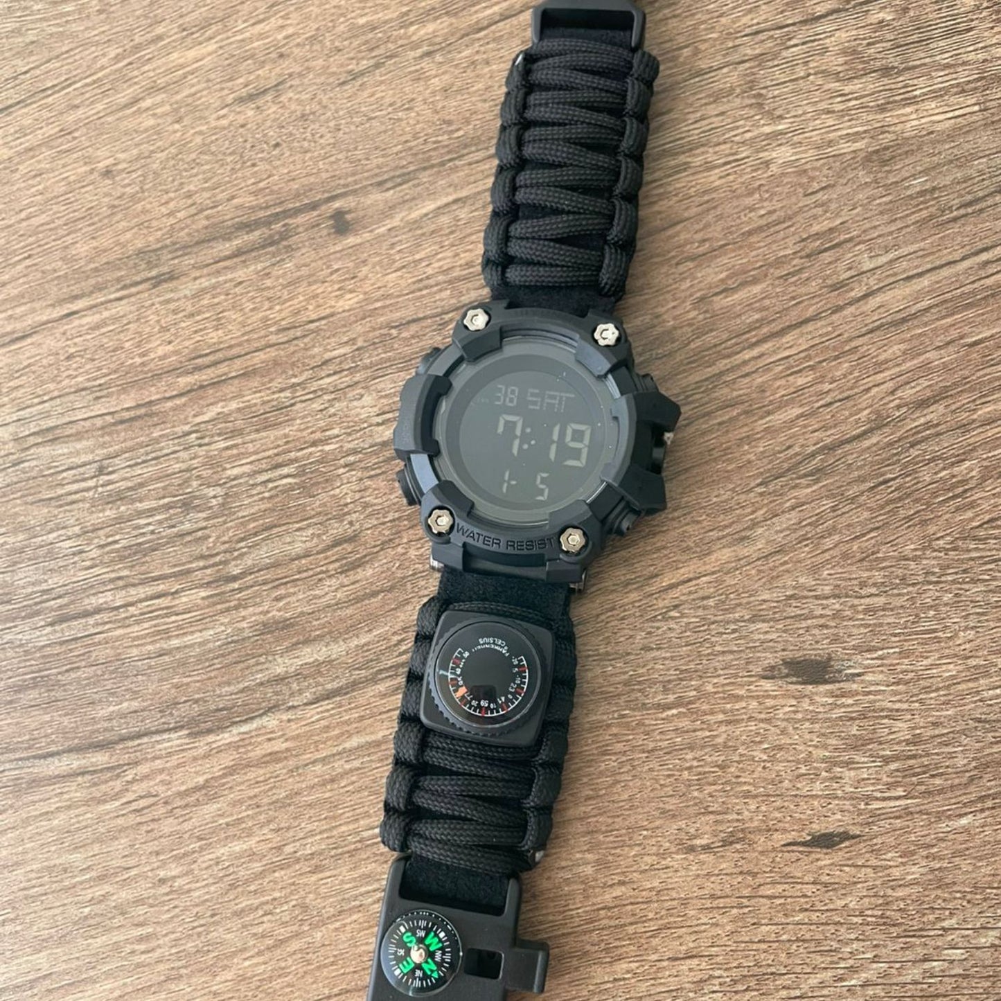 Reloj de Supervivencia Negro