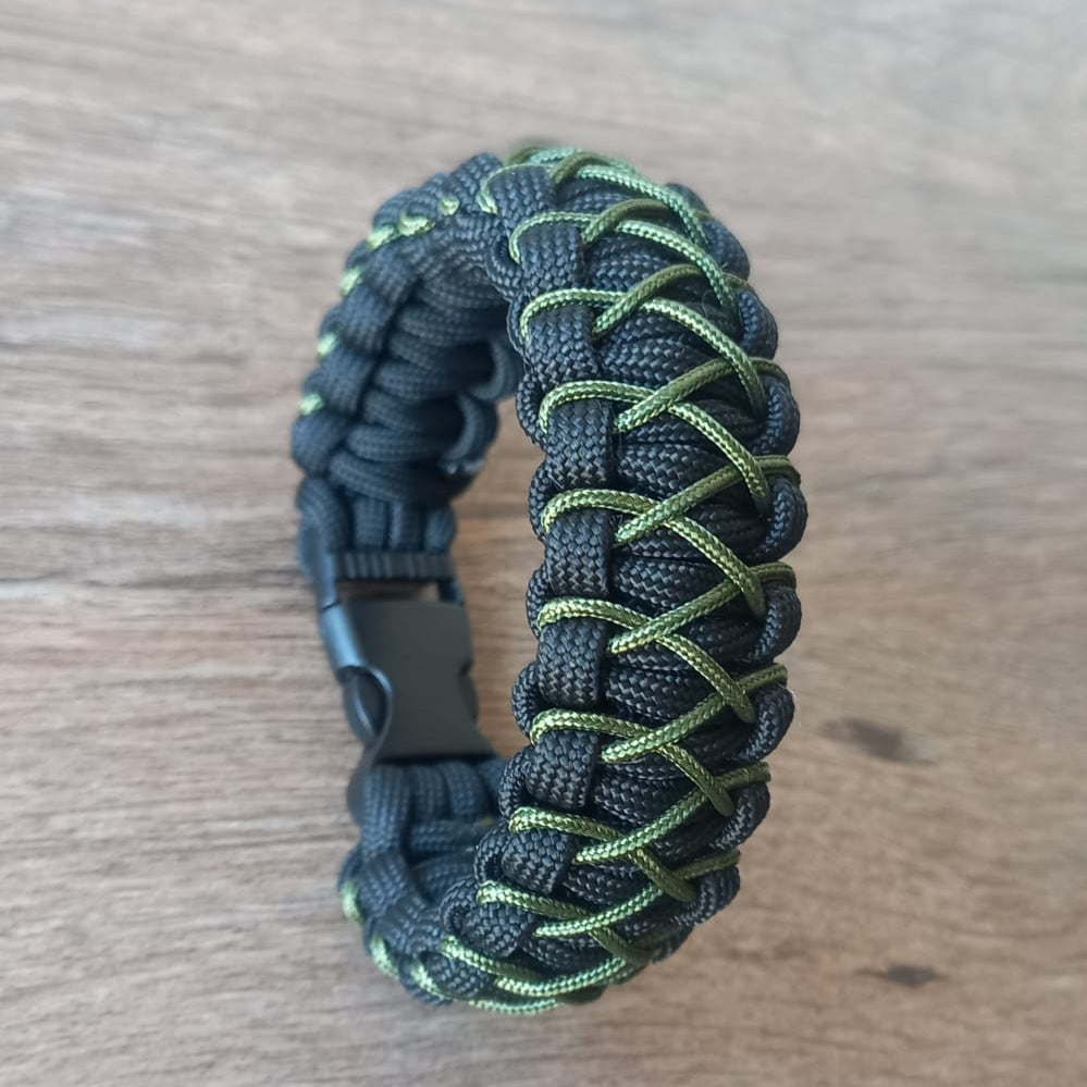 Brazalete Pulsera de Supervivencia  Mamba