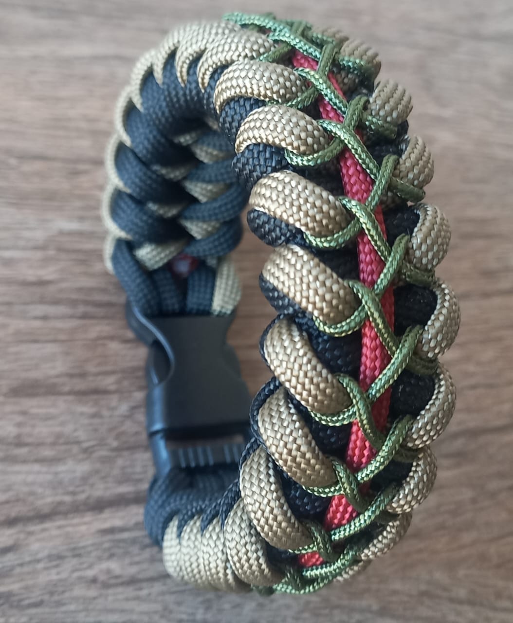 Brazalete Pulsera de Supervivencia Cascabel