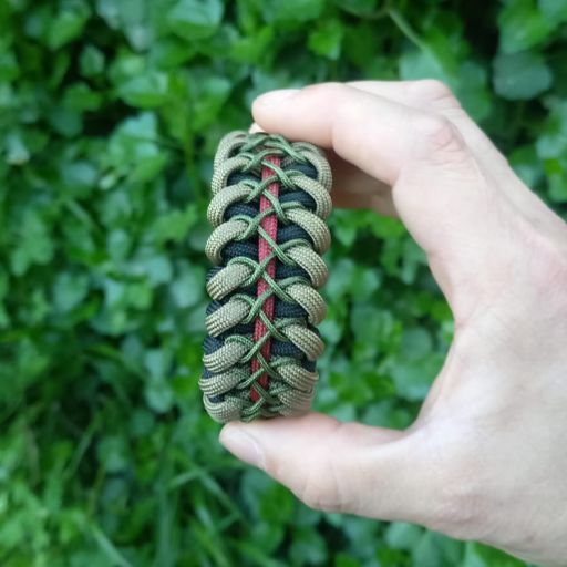 Brazalete Pulsera de Supervivencia Cascabel